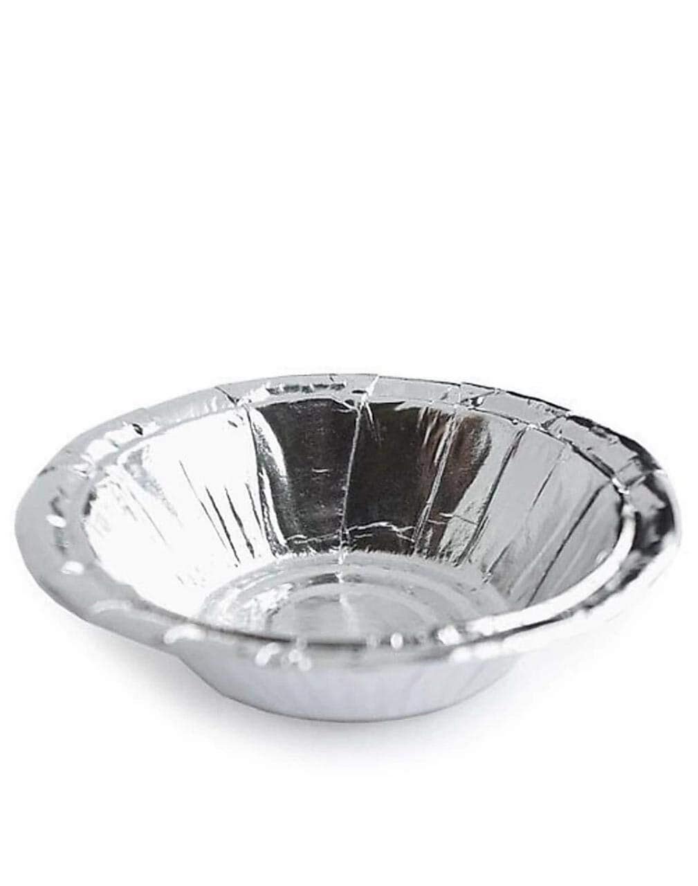Biodegradable Ecofriendly Disposable Paper Bowl Silver in