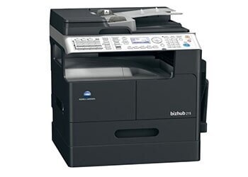 Konica Minolta Bizhub 215 Multi-Function Color All In One Printer