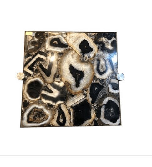 Black Agate Semi Precious Stone Slabs in Ludhiana at ₹ 40