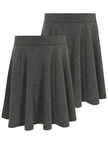 Black Cotton Skirts For School Girls, Size- 26-34 Inches in Jaipur