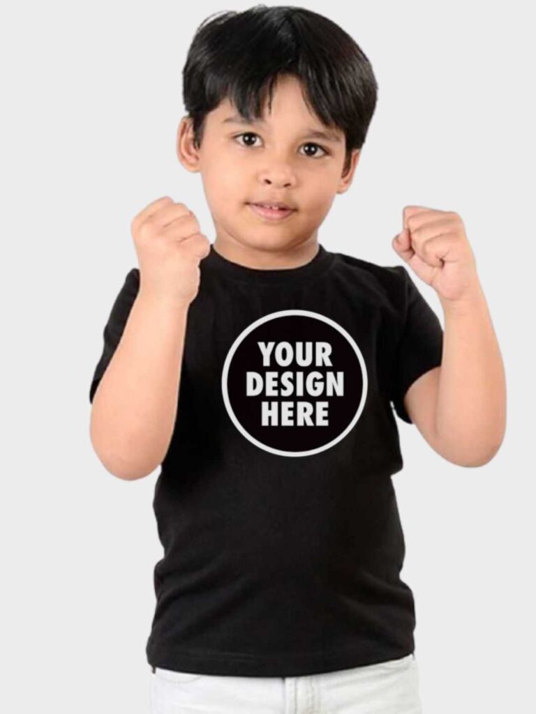 Sleeve T Shirt For 15 Year Boy Custom Printed Cotton Half Sleeve T