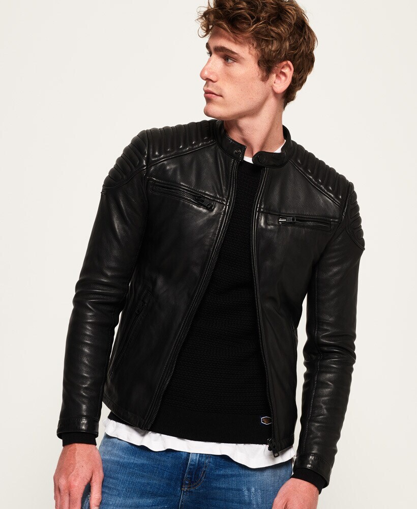Black Leather Premium Jacket in Mumbai at ₹ 6,000 ₹ 10,000