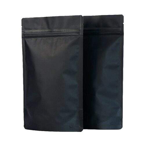 Black Matt Finish Standup Pouch with Zipper 1000g in Salem at ₹
