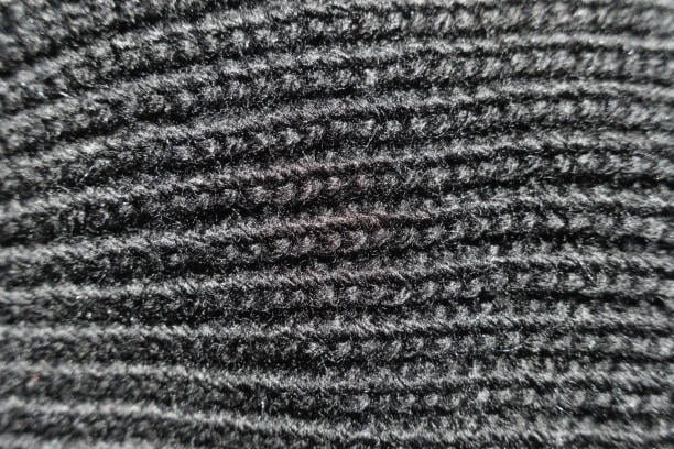 Black Oil Less Rib Knitted Fabric 140 Gsm in Tirupur at ₹ 140