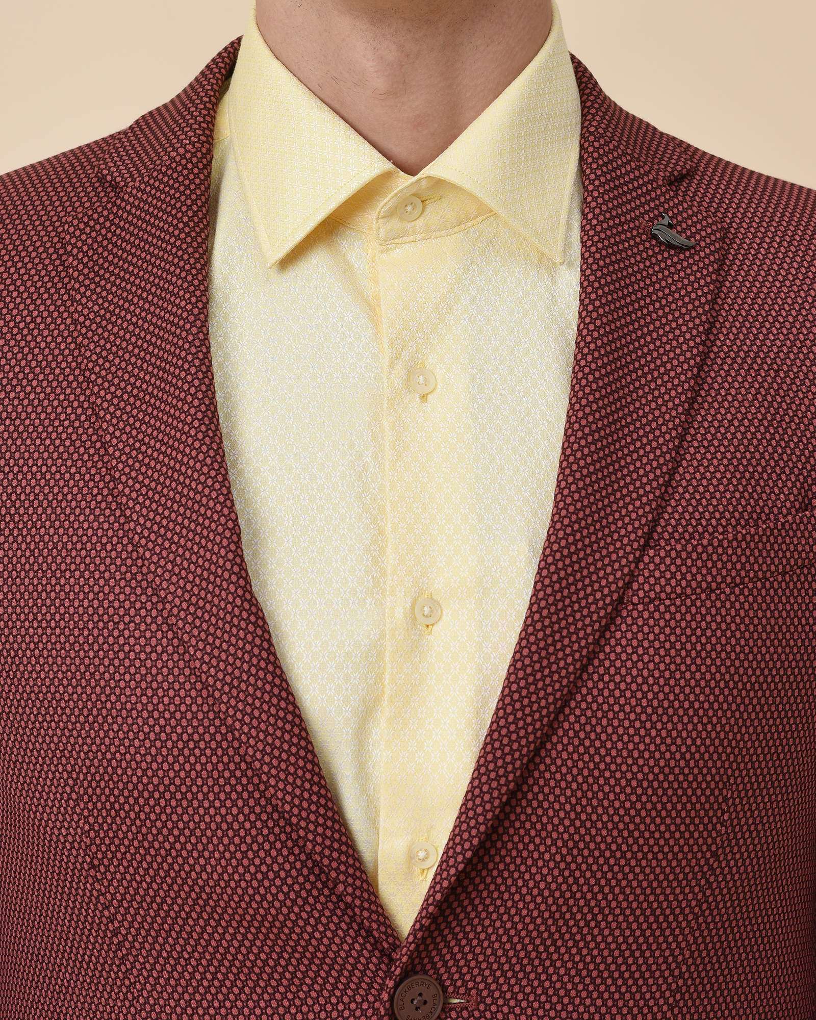 Blackberrys Single Breasted Slim Fit 
