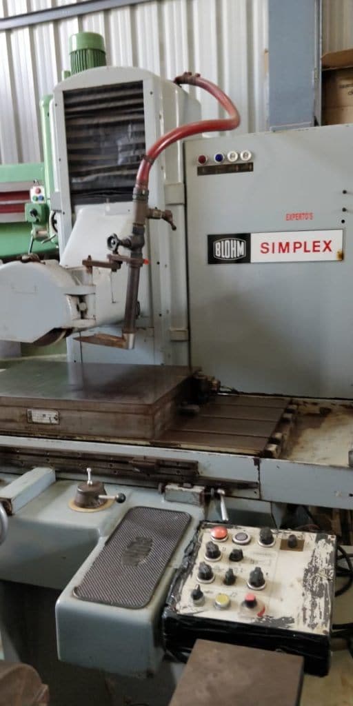 Blohm Automatic Surface Grinding, 7500W, Steel, Mirror Finish, Electric, 440V, 1200 RPM, Heavy Duty