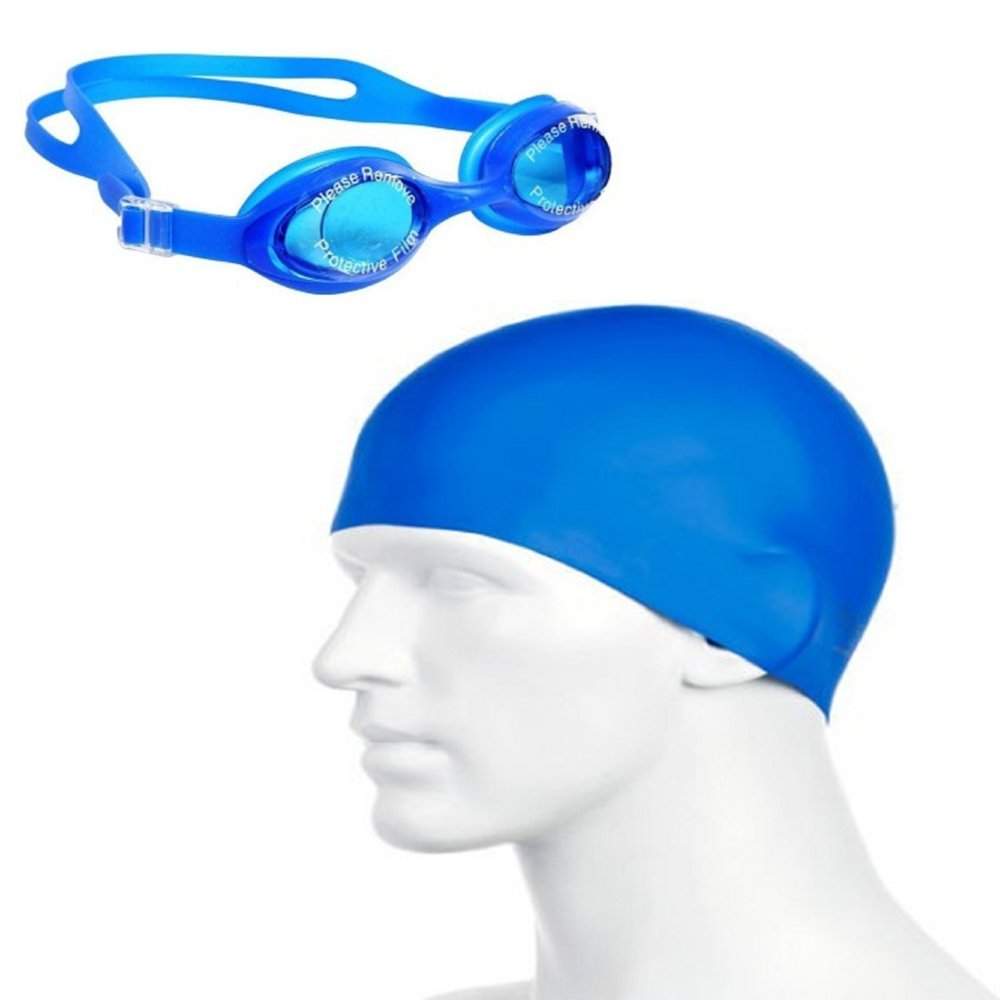 Swimming goggles and cap online Clearance