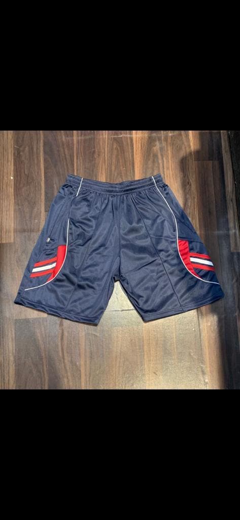 Blue Half Track Shorts in Mumbai at ₹ 250 ₹ 750 Pieces (MOQ - Main Image