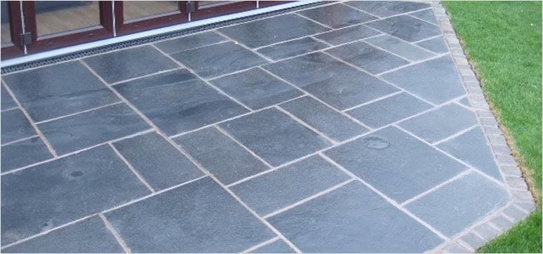 Blue Kota Stone Tiles Calibrated For Flooring in Bangalore