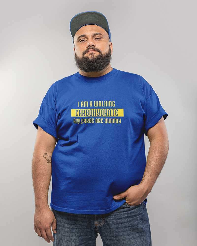 Blue Round Neck T Shirt in Pune at ₹ 333 Unit by Skysas Designs