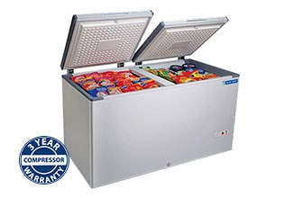 blue star deep freezer temperature range