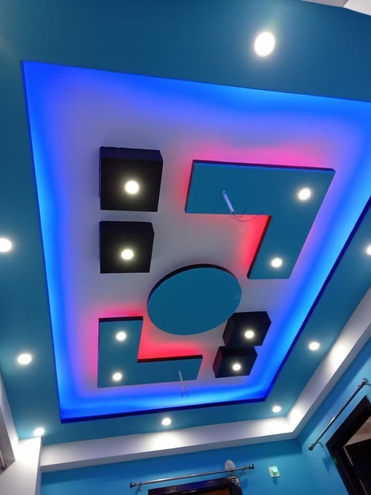 Blue Wall Pvc False Ceiling in East-Champaran at ₹ 40 ₹ 150