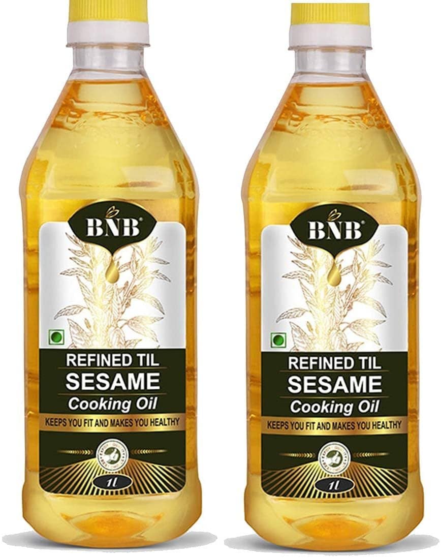 BNB Refined Sesame oil 2 L Til Oil Gingelly Oil Cooking Oil Deep Frying Oil  Combo saver pack 1 litre *2 in Tumkur at ₹ 660 / Pack by B N Export Pvt Ltd  - Justdial