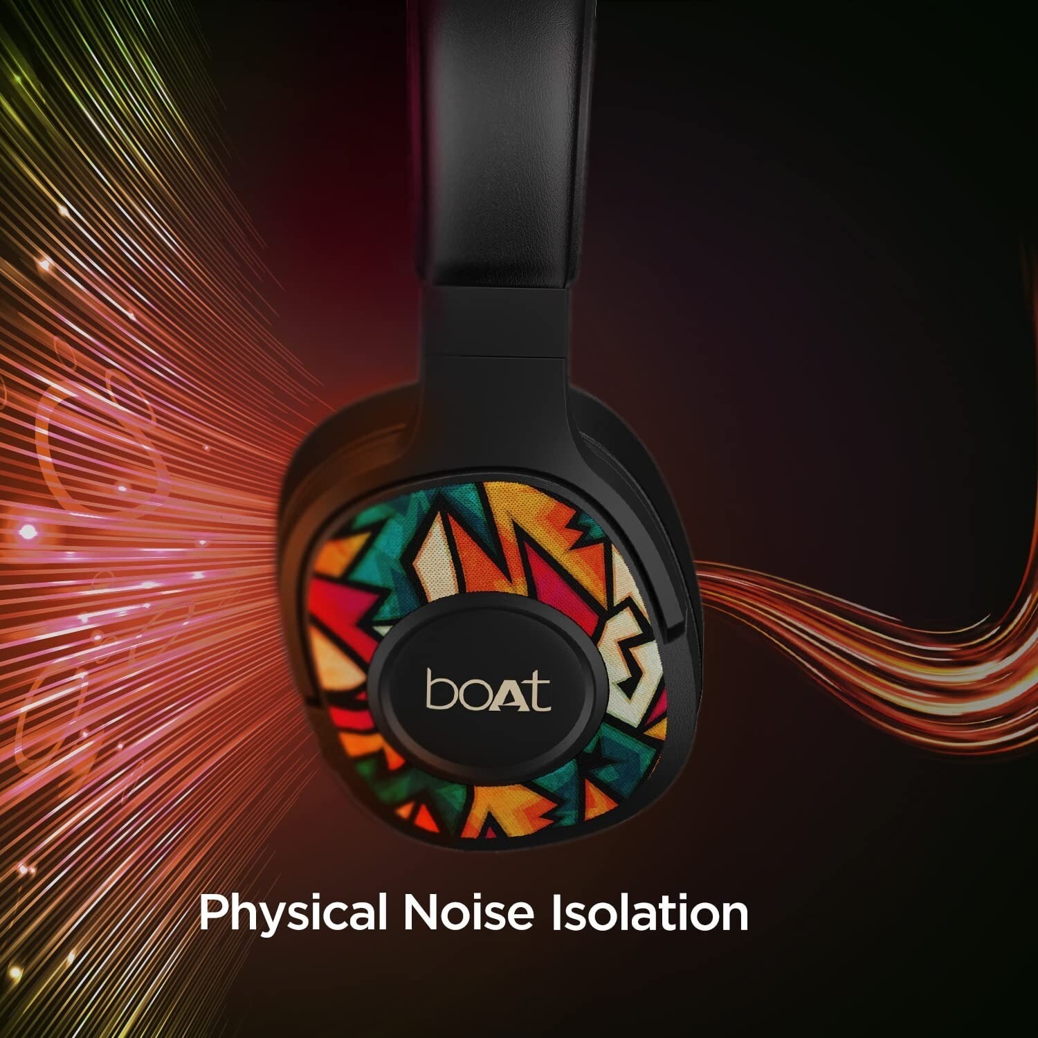 boAt Rockerz 550 Bluetooth Headphones (Orangered) in Jaipur at