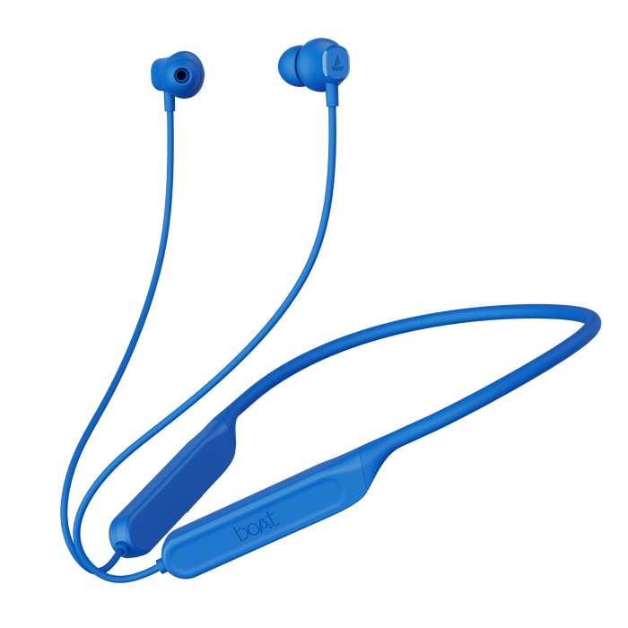 boAt Rockerz 378 Wireless Bluetooth Earphones (Electric Blue) in