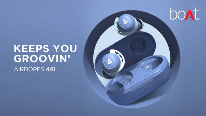 boAt Trebel Airdopes 441 Earbuds (Mint Purple) in Jalandhar at