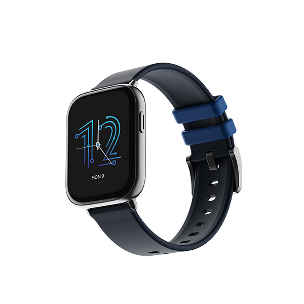 boAt Matrix Full-Touch Curved Color Display Smart Watch Blue in