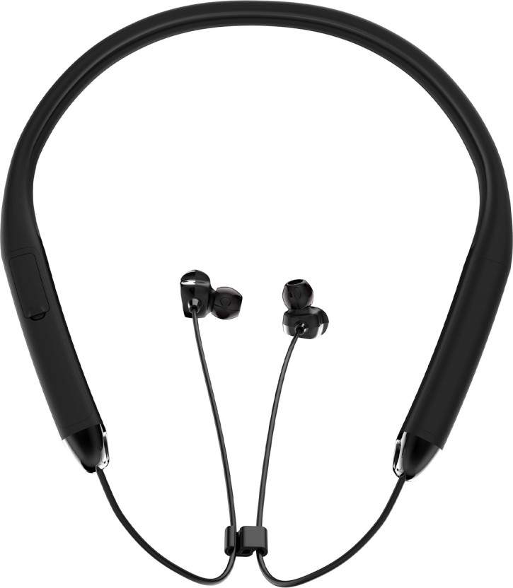boAt Rockerz 325 Bluetooth Headset with Mic(Black, In the Ear) in