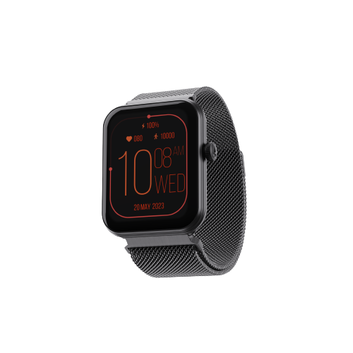 boAt Storm Plus Smart Watch (Metallic Silver) in Kolkata at