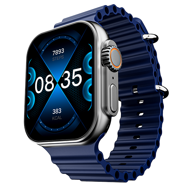 boAt Wave Genesis Pro Smart Watch (Cool Blue) in Mumbai at