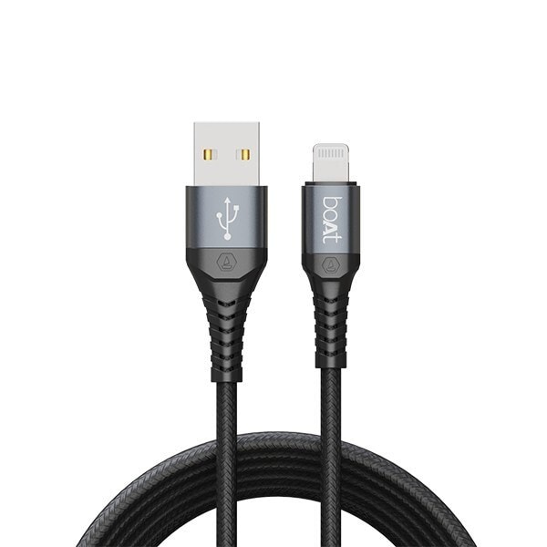 boAt LTG 550V3 USB Charging Cable (Black, mtr) in Coimbatore at