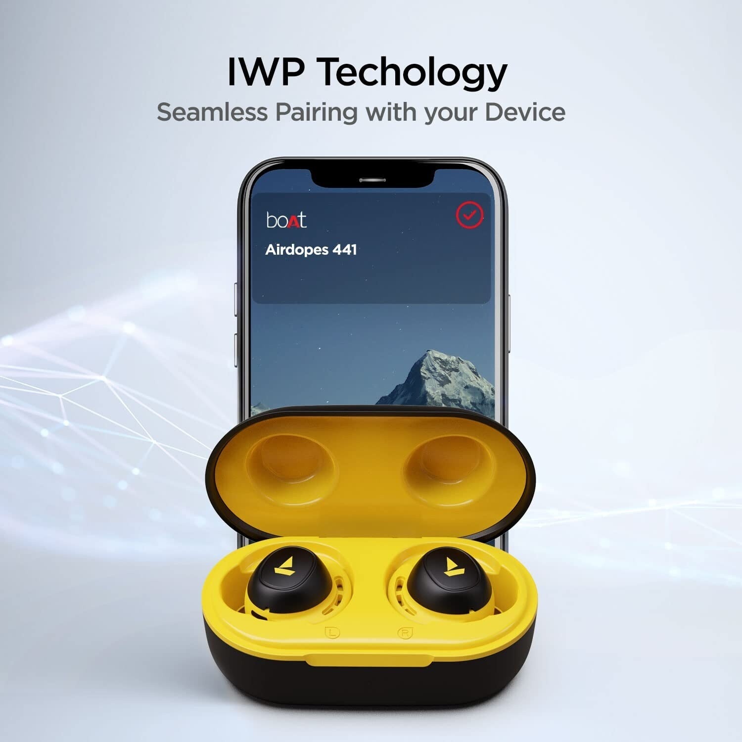 boAt Airdopes 441 Wireless Earbuds (Yellow) in Delhi at ₹ 5,631