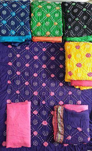 Bollywood Bandhani Dress Material in Rajkot at  500 / Pc by Madhuri  Creation - Justdial