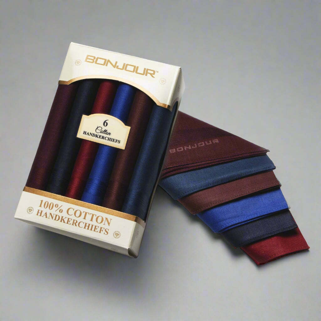 Bonjour Mens Cotton Handkerchiefs
