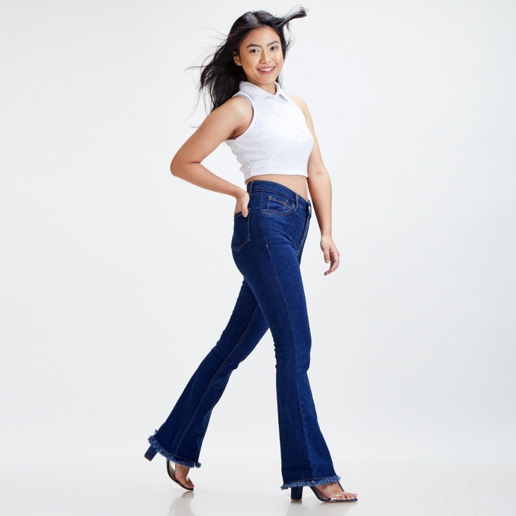 Bootcut Indigo High Waist Jeans in Madurai at ₹ 1,200 Pc by Pm