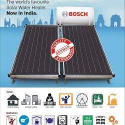 BOSCH Solar Water heater in Coimbatore at best price by Suntronics Solar  India Pvt Ltd - Justdial