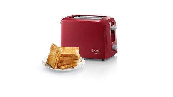 BOSCH Compact toaster CompactClass Red TAT3A014 in Ernakulam at