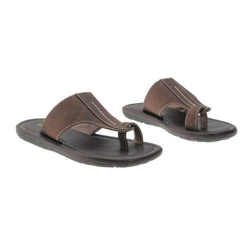 Relaxo Casual Mens Slippers (Size: 8, Brown, PLM-583) in Nashik at