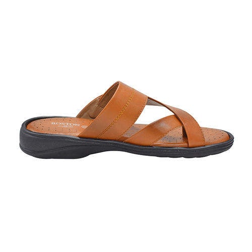 Relaxo Casual Mens Slippers (Size: 9, Tan, PLM-607) in Jaipur at