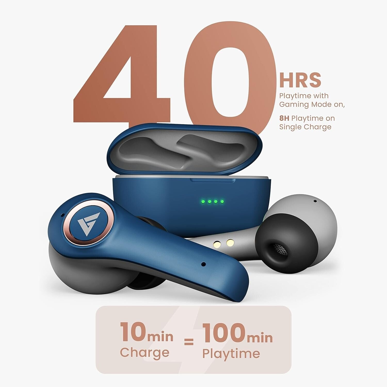 Oraimo X30 Earbuds (Blue) in Delhi at ₹ 4,849 ₹ 4,999 by