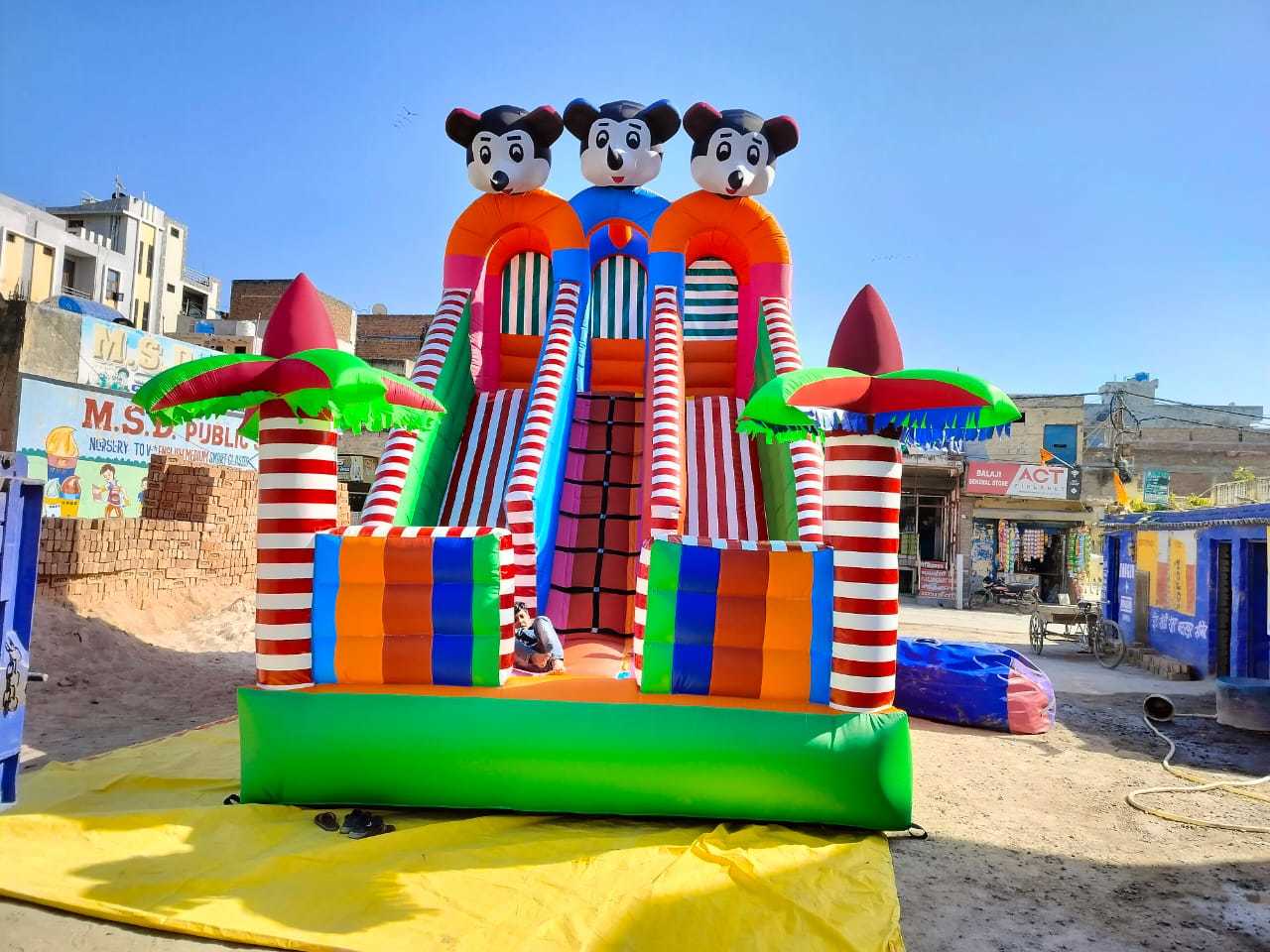Bouncy castle in Delhi at ₹ 55,000 Pc by Shivani Enterprises