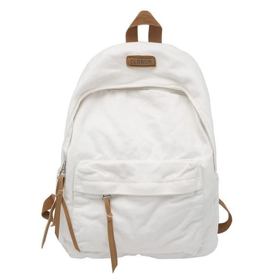 Boy's Cotton Plain School Bag White 15 in Kolkata at ₹ 400