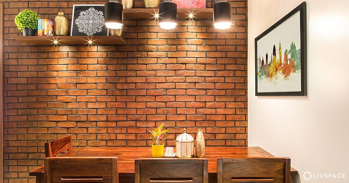 Brick Wall Cladding For Kitchen in Chennai at ₹ 100 ₹ 250 Sq