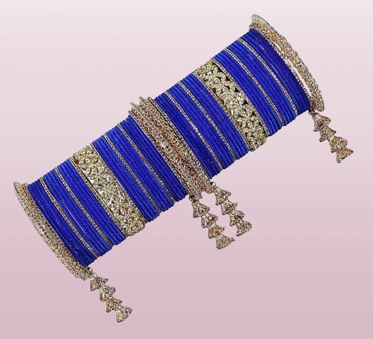 Bridal Latkan Chura Blue Inch in Jaipur at ₹ 100 ₹ 1,000
