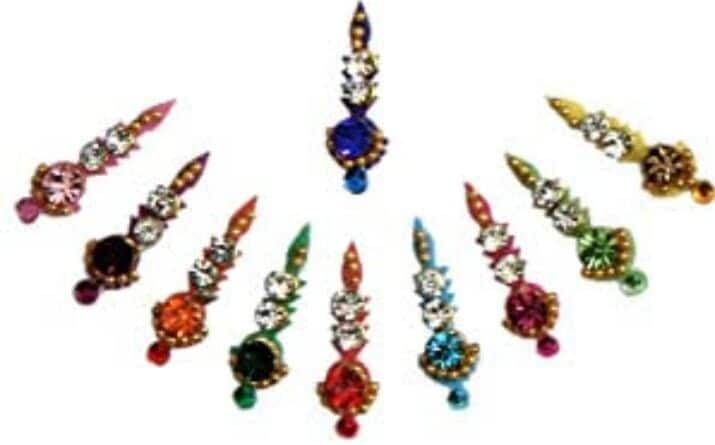 Bengali Bindi Designs Bridal Bindi Online Bridal Straight Shape