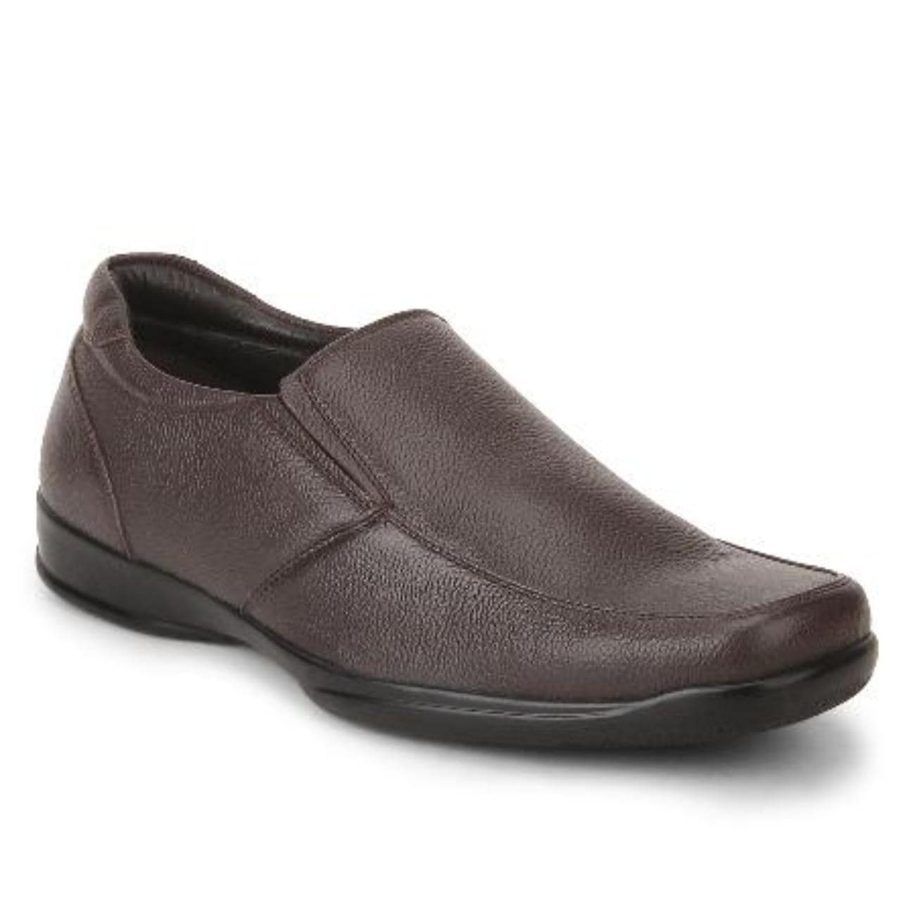 Brown Slip-On Formal Shoes For Men RC3500BROWN -8 in Patiala at