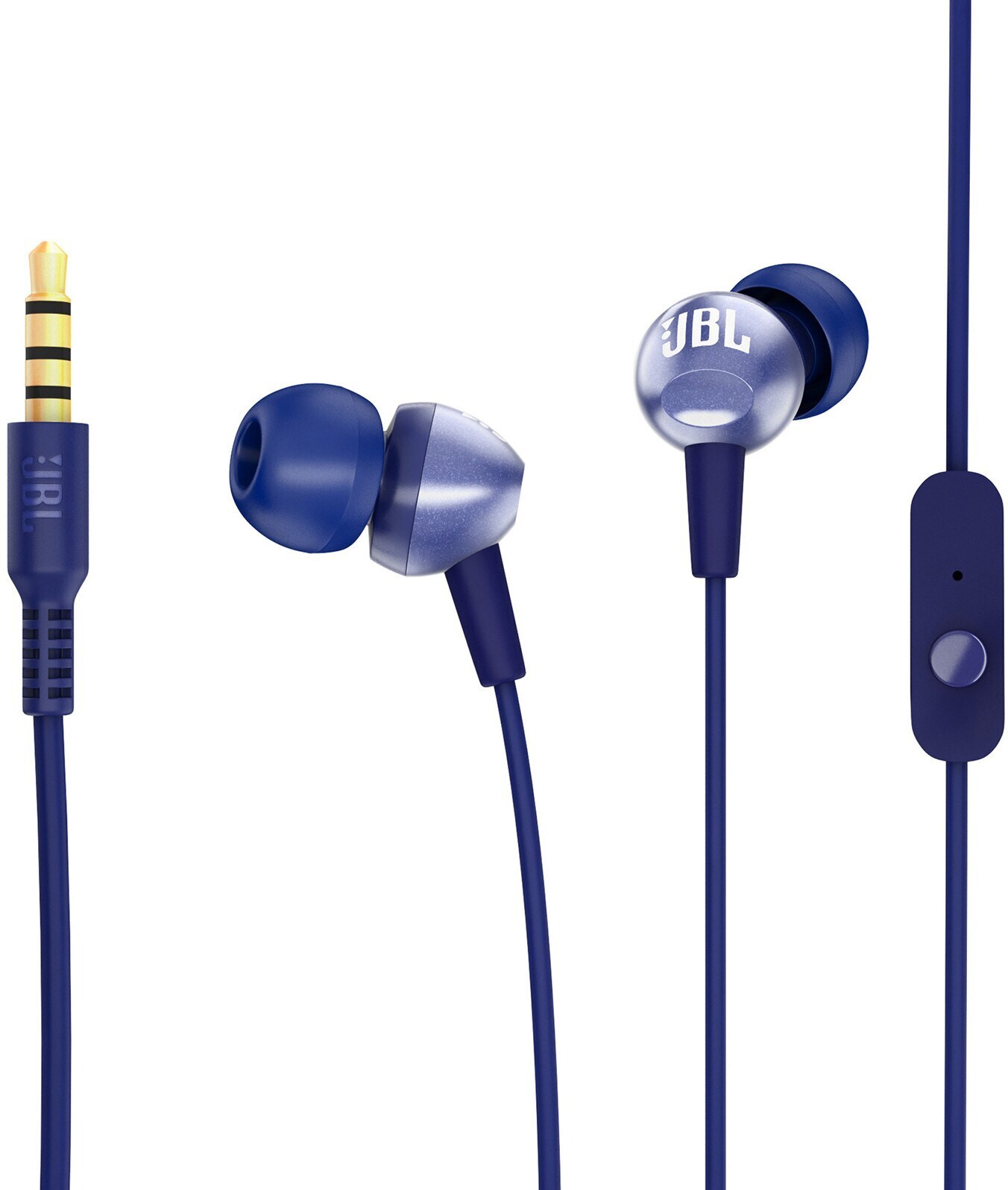 JBL C200SI In Ear Wired Headphones with Mic (Mystic Blue) in