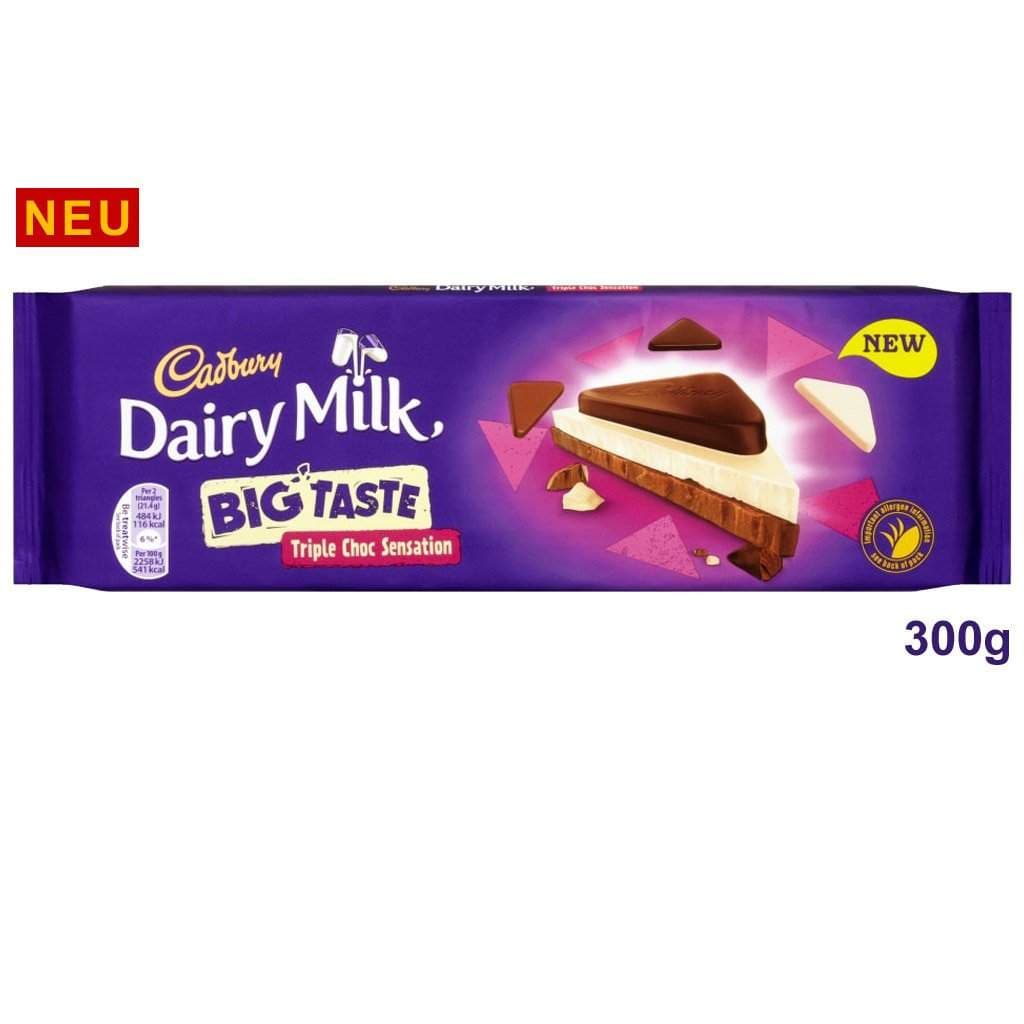Buy Cadbury Dairy Milk Big Taste Triple Choc Sensation - 300 gm