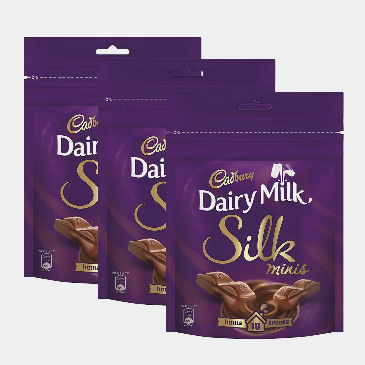 Lindberg Dairy Milk Silk Chocolate Home Treats, - Pack of 3 162gm in  Barnala at best price by Gupta Trader - Justdial