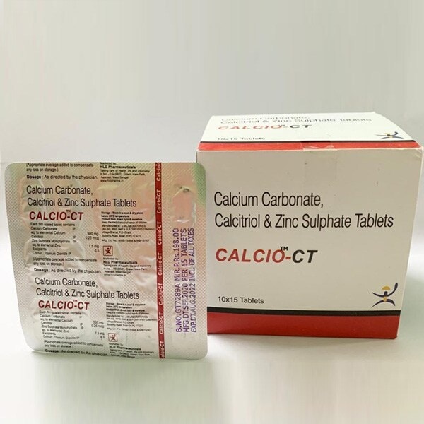 Calcio CT Tablet in Navsari at ₹ 198 Tblt by Hld
