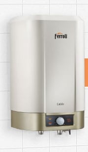 Ferroli 10 Litres Electric Storage Geyser Ivory [Caldo.10V] in Gorakhpur at  best price by Sunder Enterprises - Justdial
