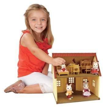 calico critters rabbit family house