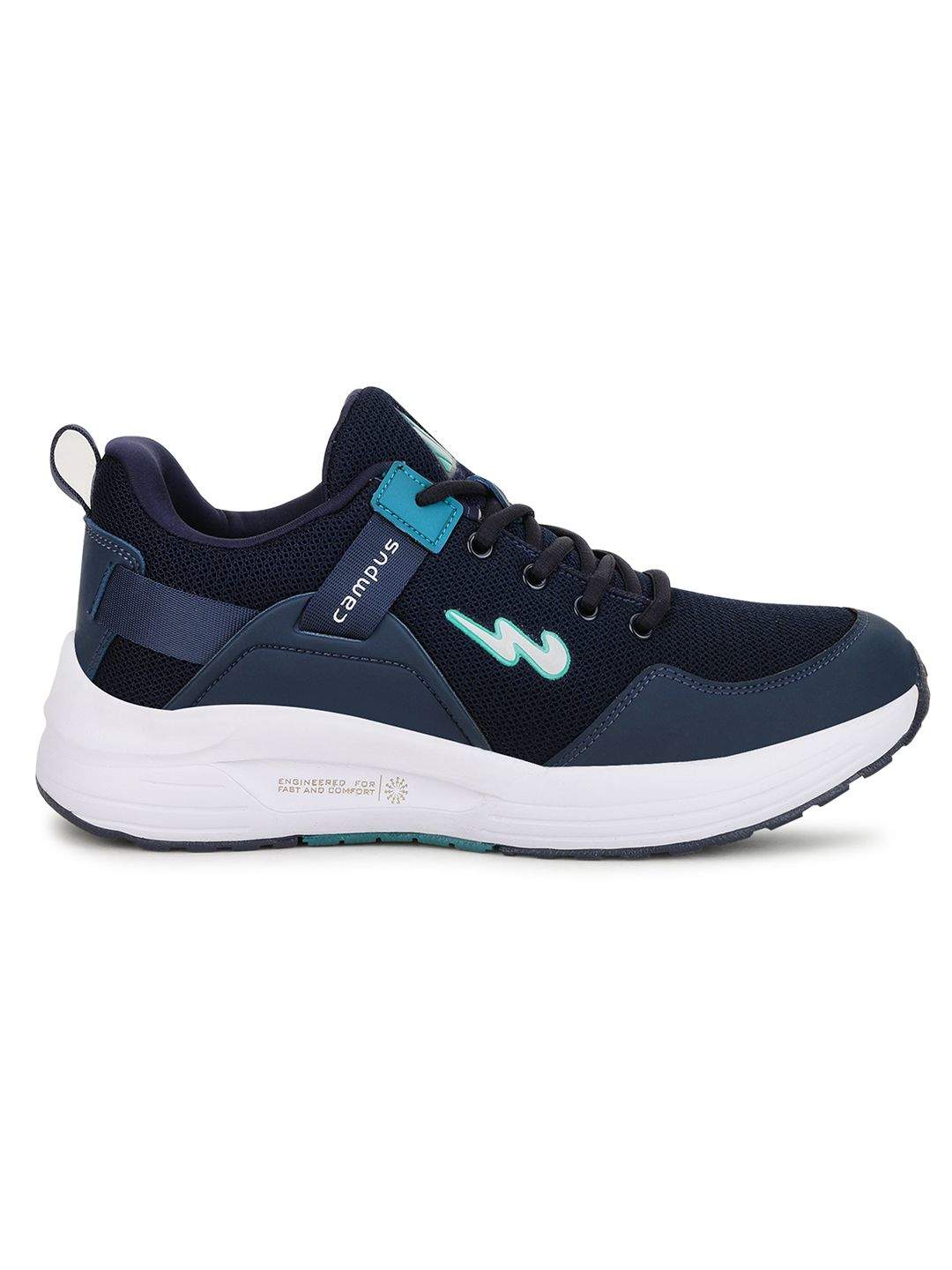 CAMPUS Cester (N) Men's Running Shoes (Size- 9, Black) in Delhi at