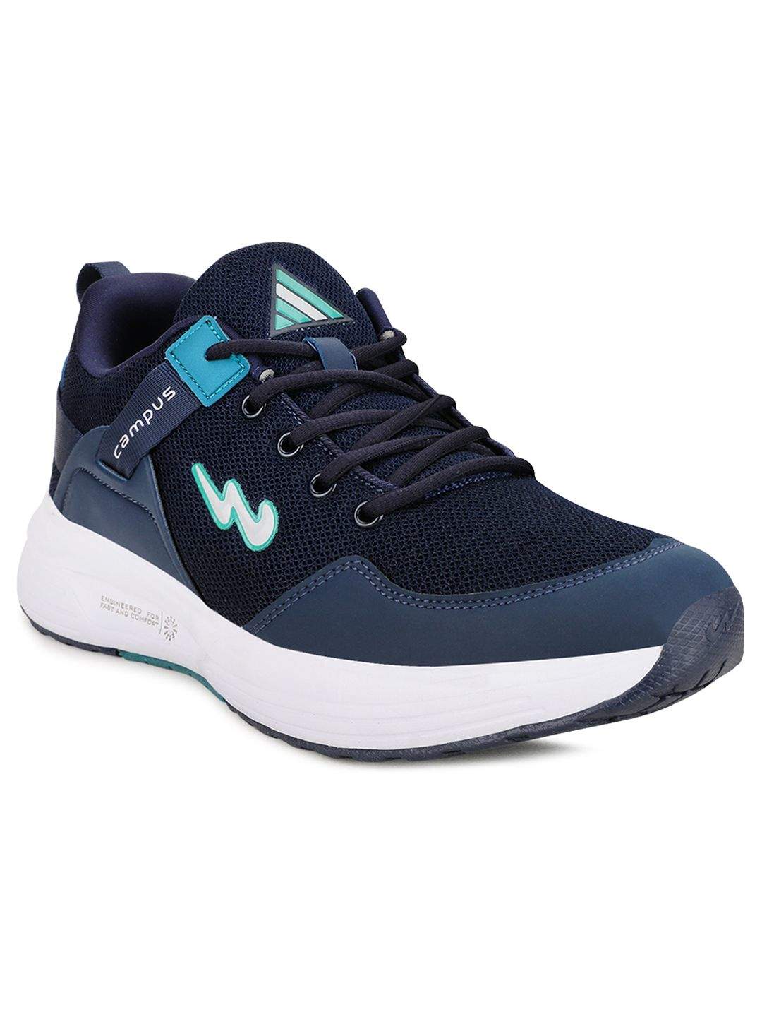 CAMPUS Cester (N) Men's Running Shoes (Size- 9, Black) in Delhi at