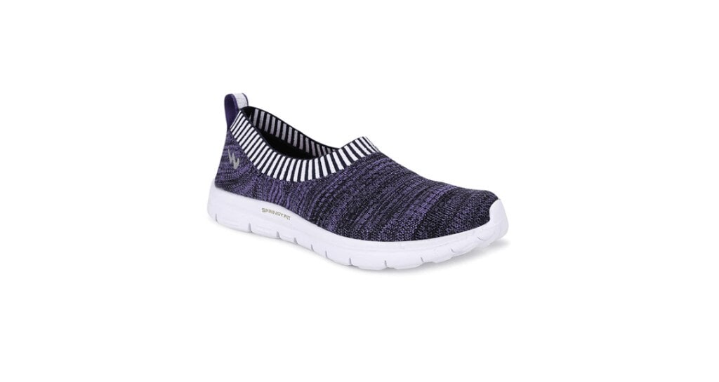 CAMPUS Womens White And Violet Running Shoes Uk in Mumbai at