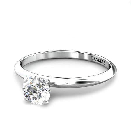 Candere Yellow Gold 18K Purity Lovanna Kyra Gold Finger Ring